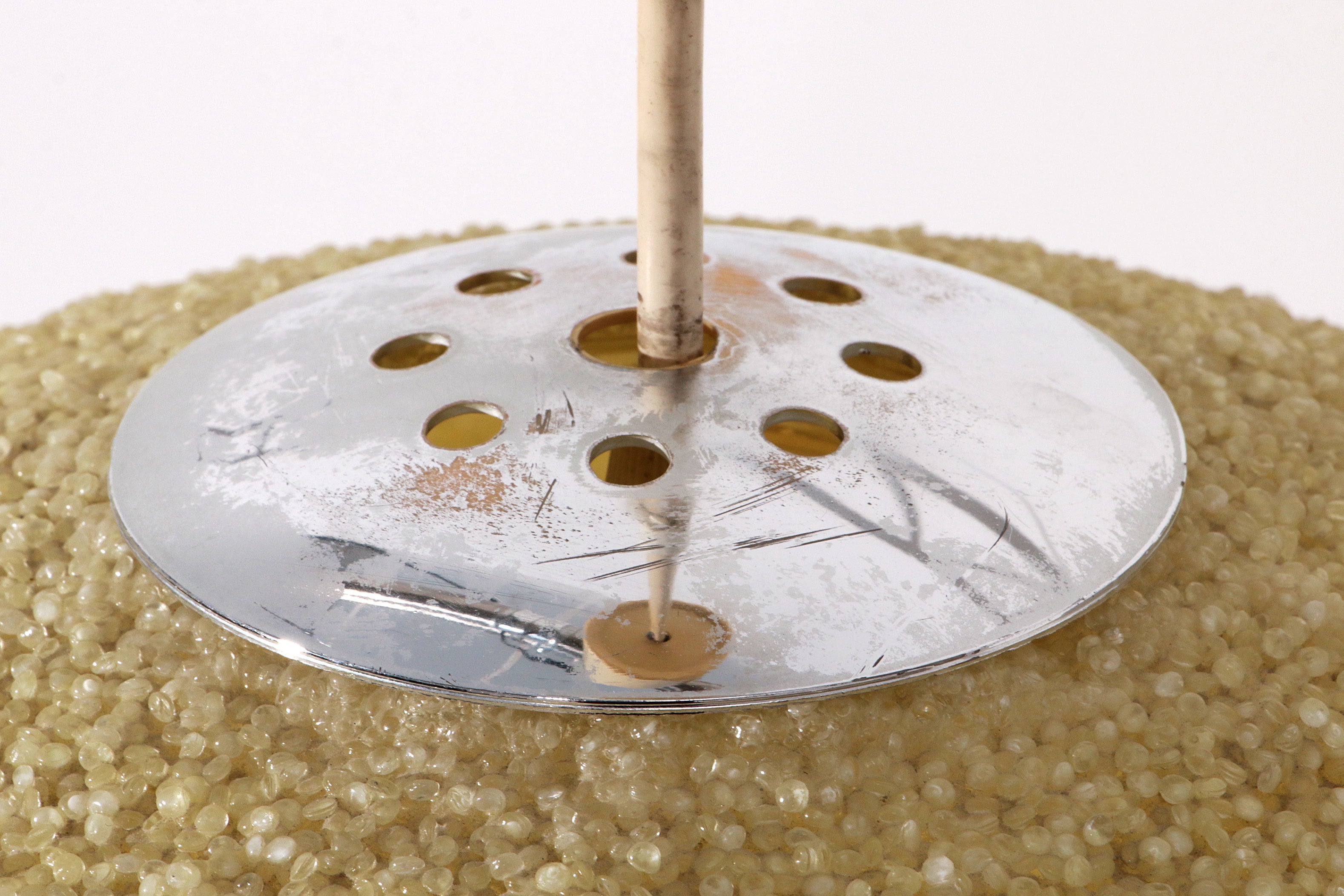 Rotaflex  XL creme Suiker Bal Hanglamp - Jaren 60 Design