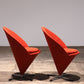 Verner Panton Model Cone K1 Chair van Tijdloze Designklassieke