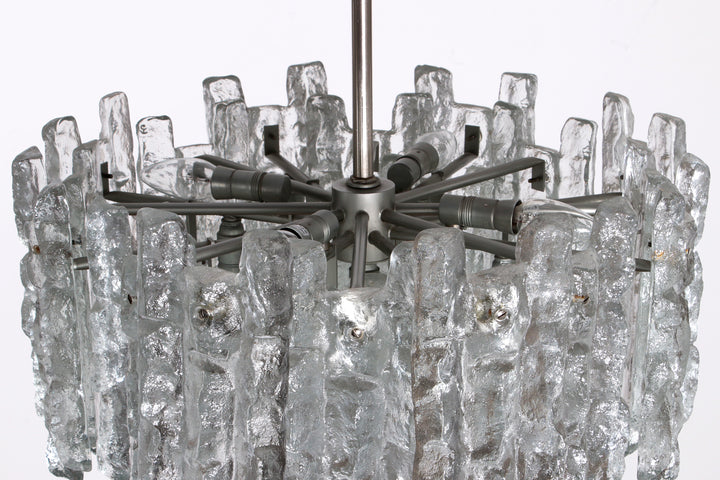 Kalmar Hanglamp Murano Glas Vintage Design Jaren '60,Oostenrijk