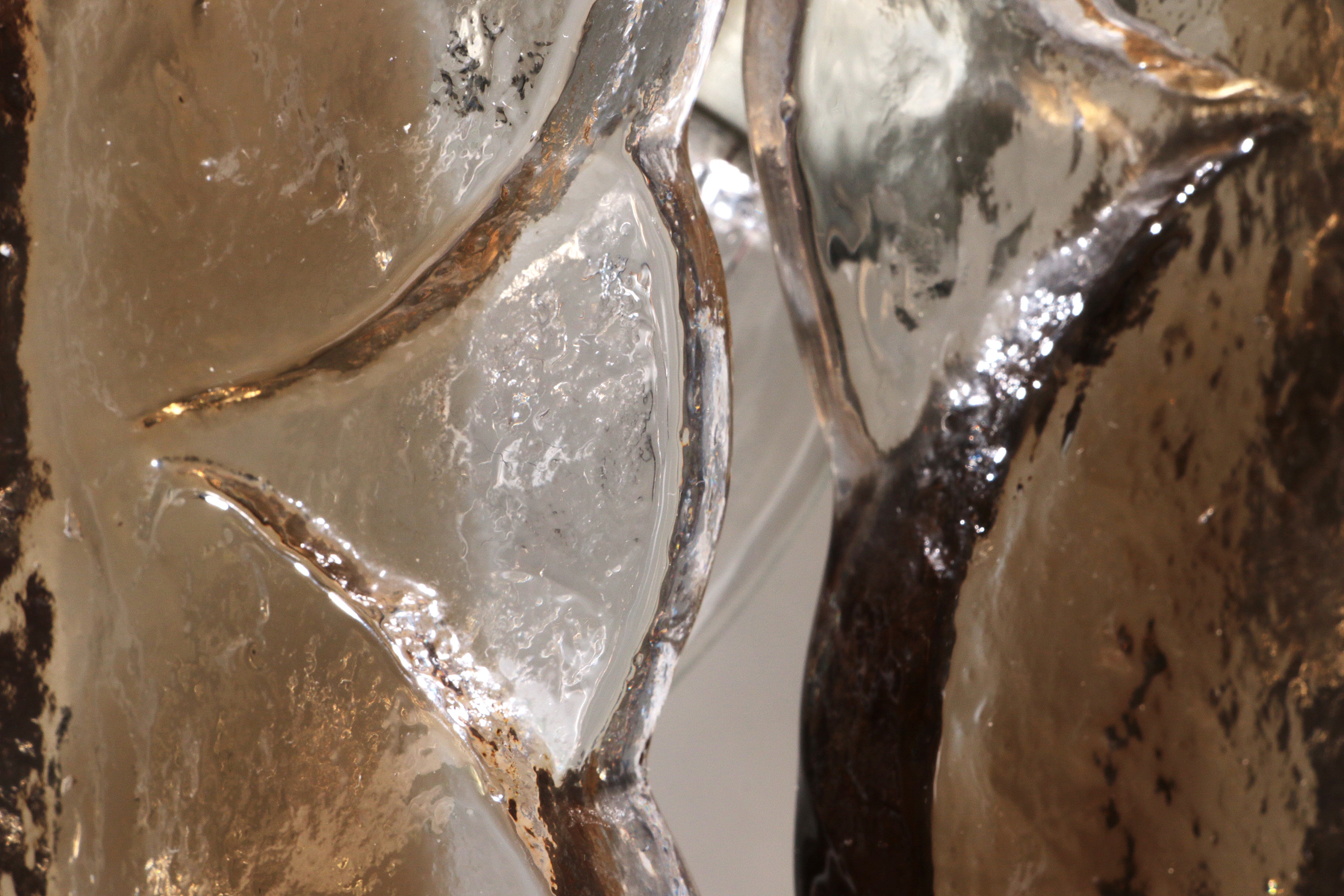 Vintage Set Wandlampen Kalmar Franken KG, Model Citrus 1960s