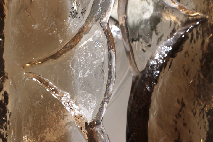 Vintage Set Wandlampen Kalmar Franken KG, Model Citrus 1960s