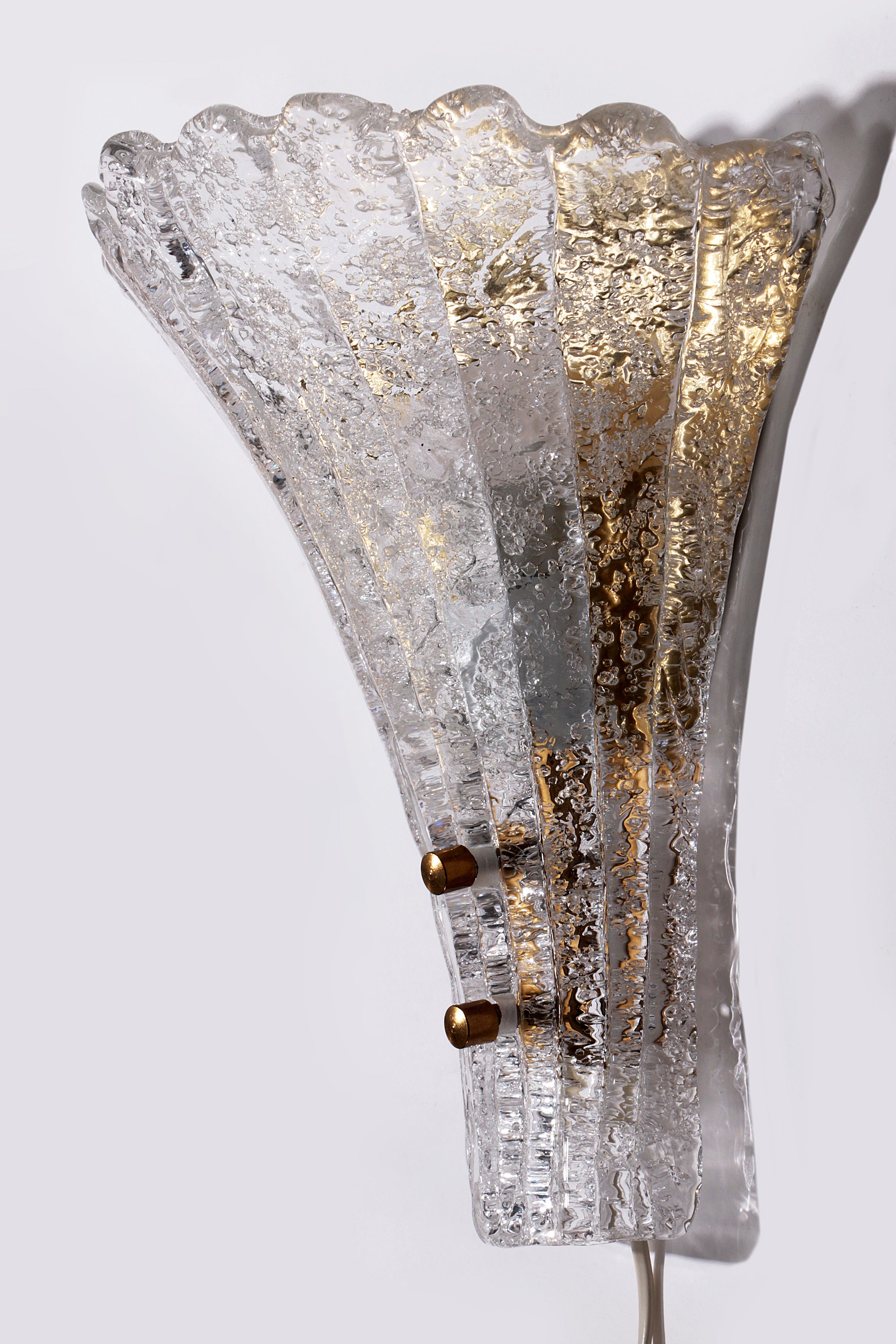 Design Wandlamp Carl Fagerlund groot model 36 cm,1960 Zweden.