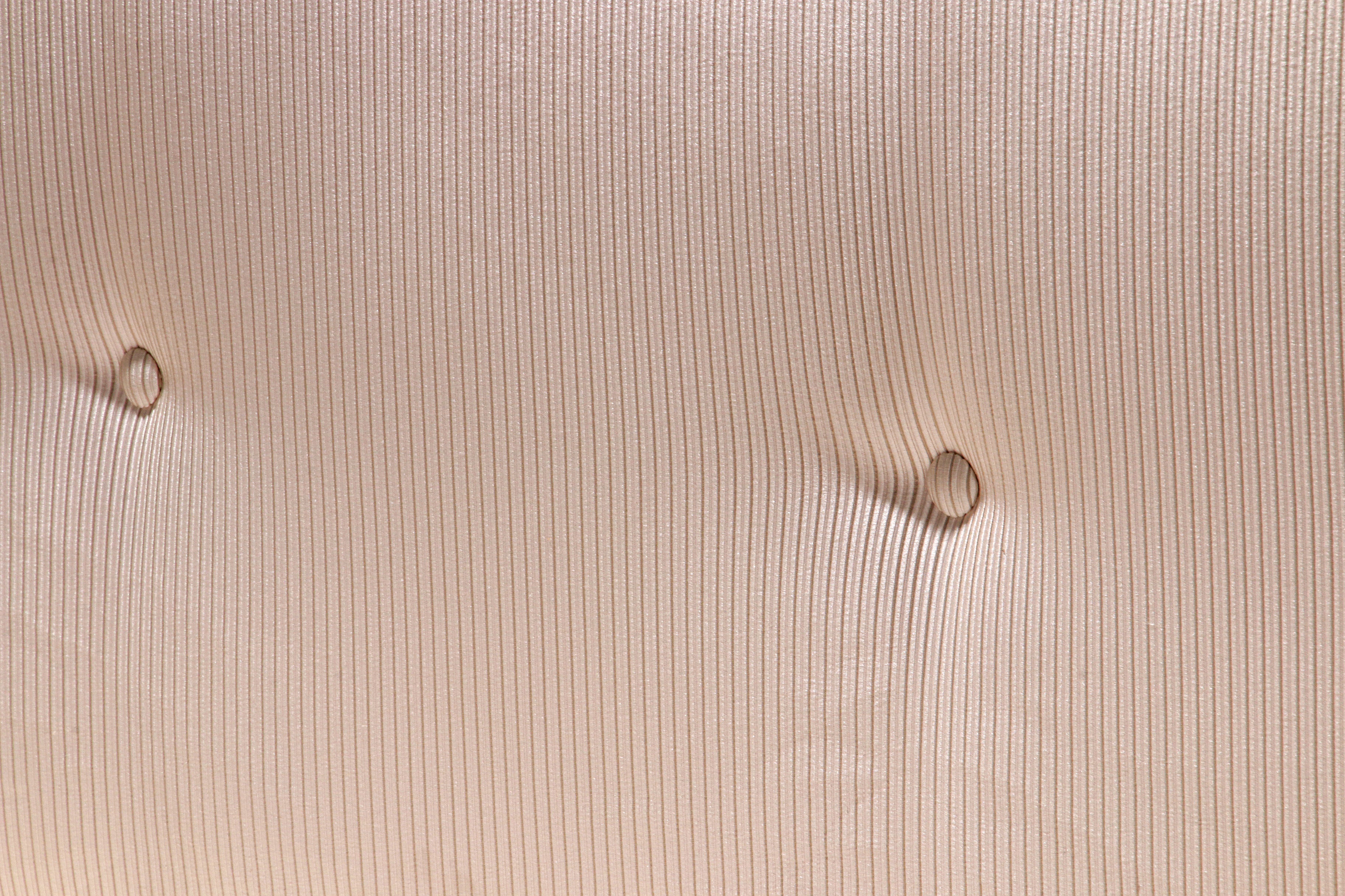 Vintage Italiaanse Bamboe Bank met Kussens uit de Jaren 70