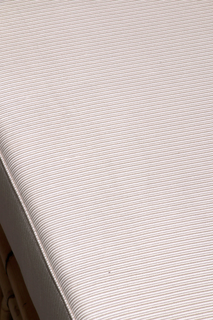 Vintage Italiaanse Bamboe Bank met Kussens uit de Jaren 70