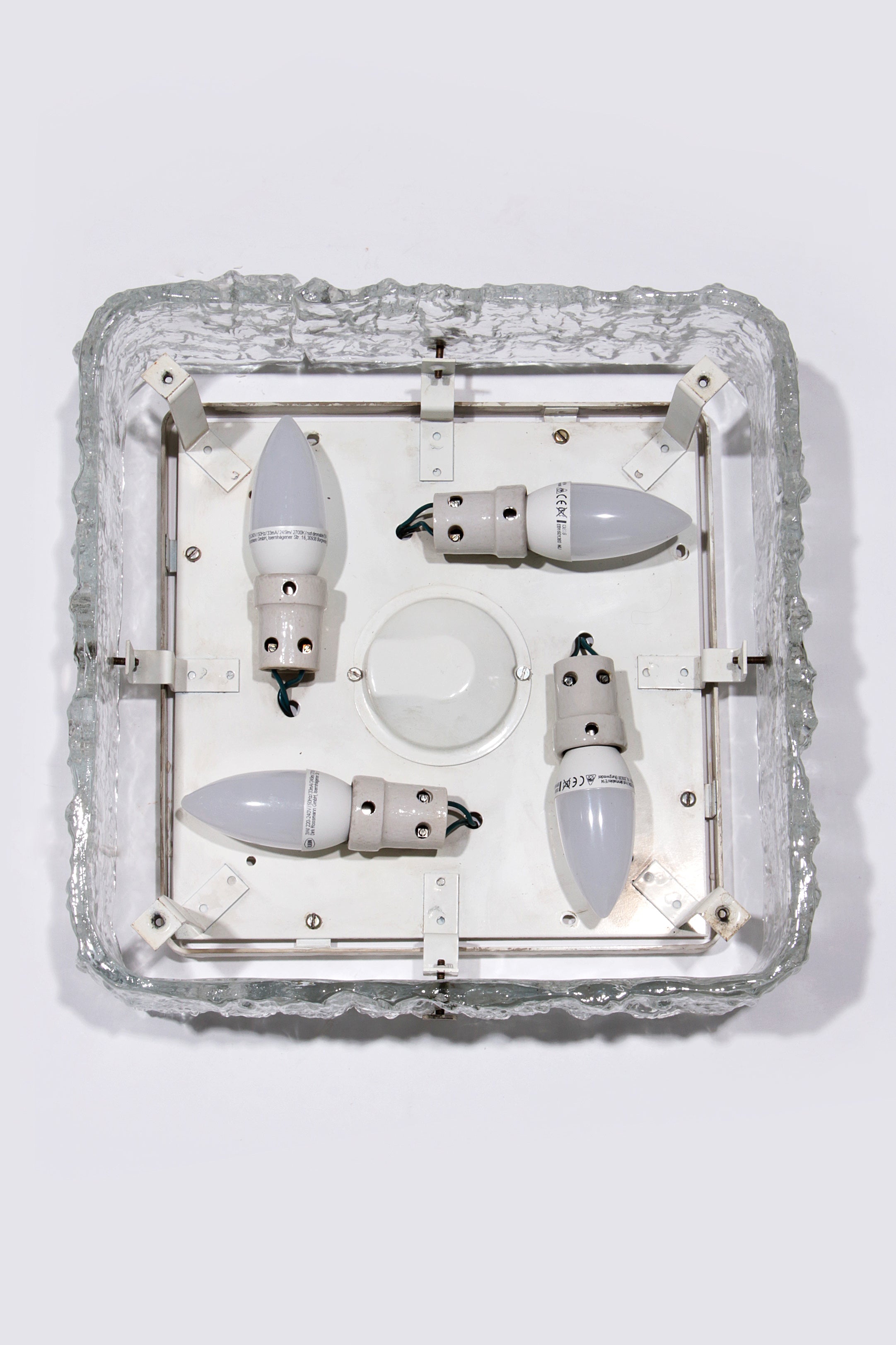 Mid-Century Flush Mount from Kaiser Idell / Kaiser Leuchten, Germany, 1970s