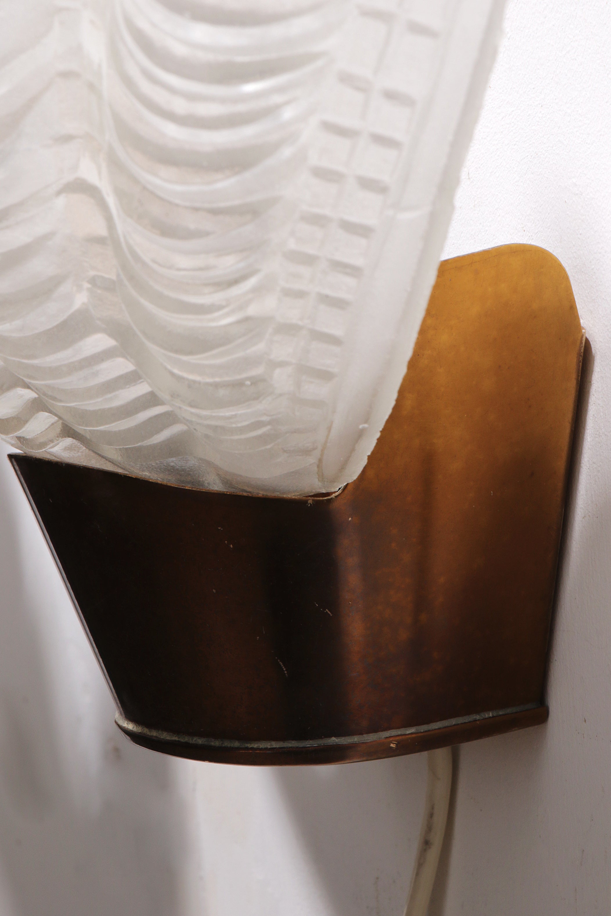 Midcentury Modern ASEA-wandlampen "Coquille" jaren 50, Zweden