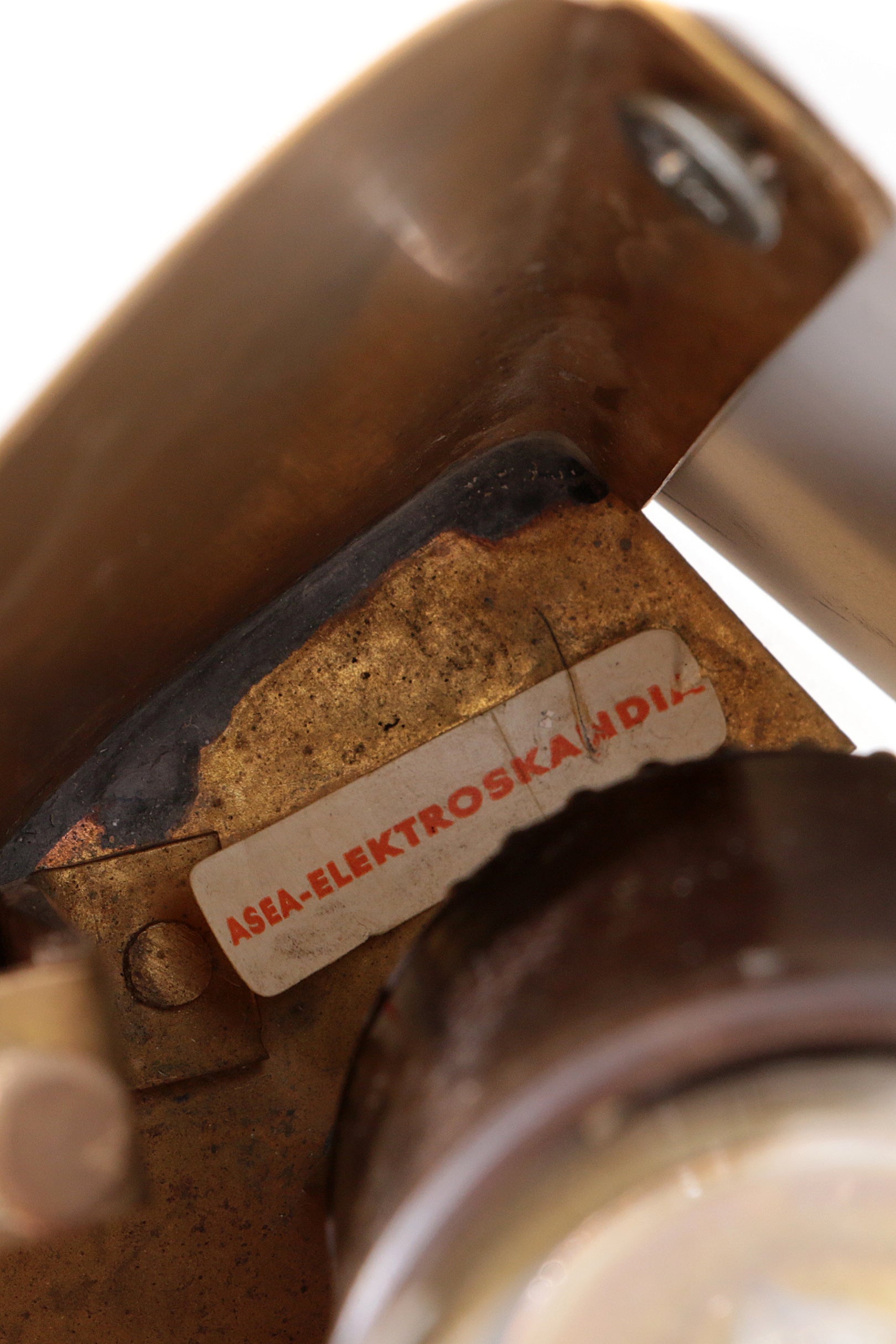 Midcentury Modern ASEA-wandlampen "Coquille" jaren 50, Zweden