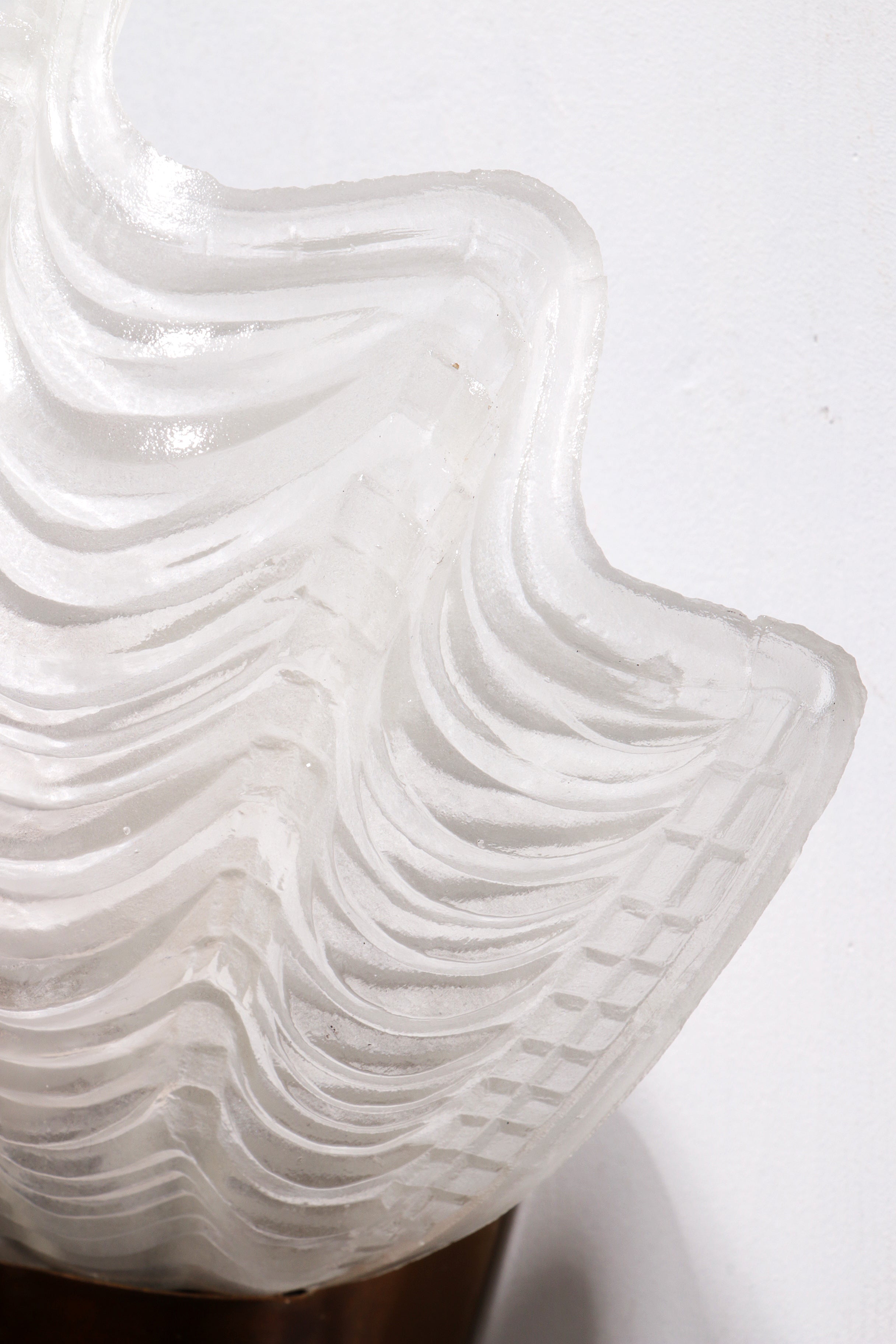 Midcentury Modern ASEA-wandlampen "Coquille" jaren 50, Zweden