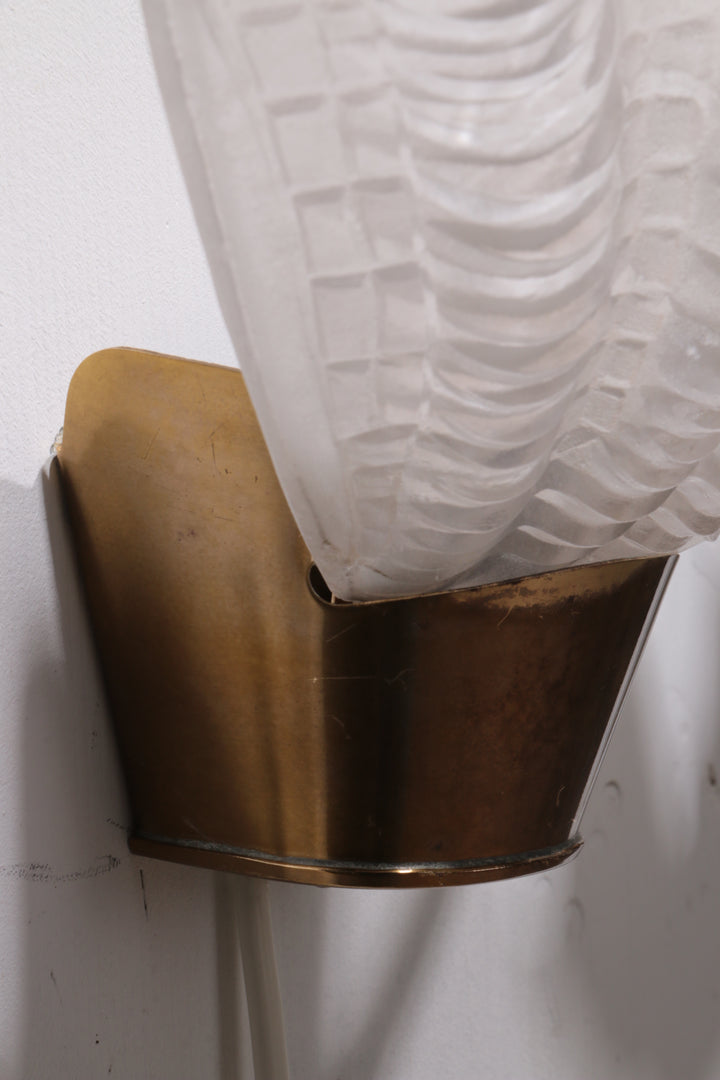 Midcentury Modern ASEA-wandlampen "Coquille" jaren 50, Zweden