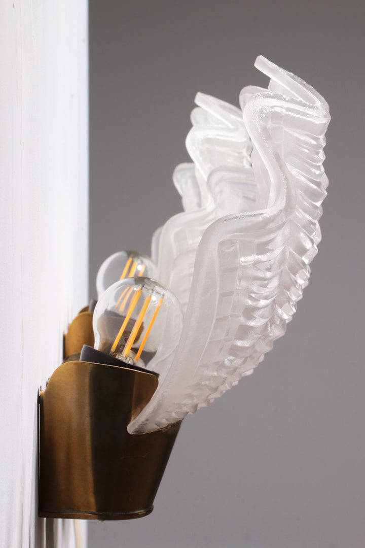 Midcentury Modern ASEA-wandlampen "Coquille" jaren 50, Zweden