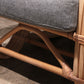 Vintage  Paul Frankl 1960 Rotan Bamboe Lounge Stoelen