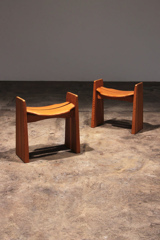 Gilbert Marklund Wooden Stools Jonte - Scandinavian Design