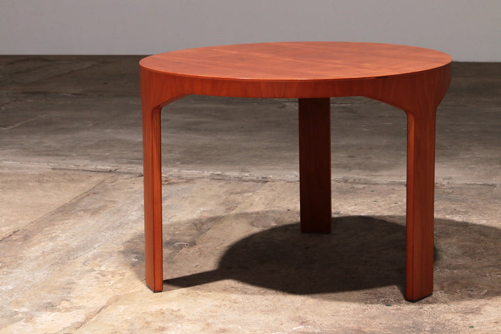 Mooie houten bijzettafel met vintage jaren 70