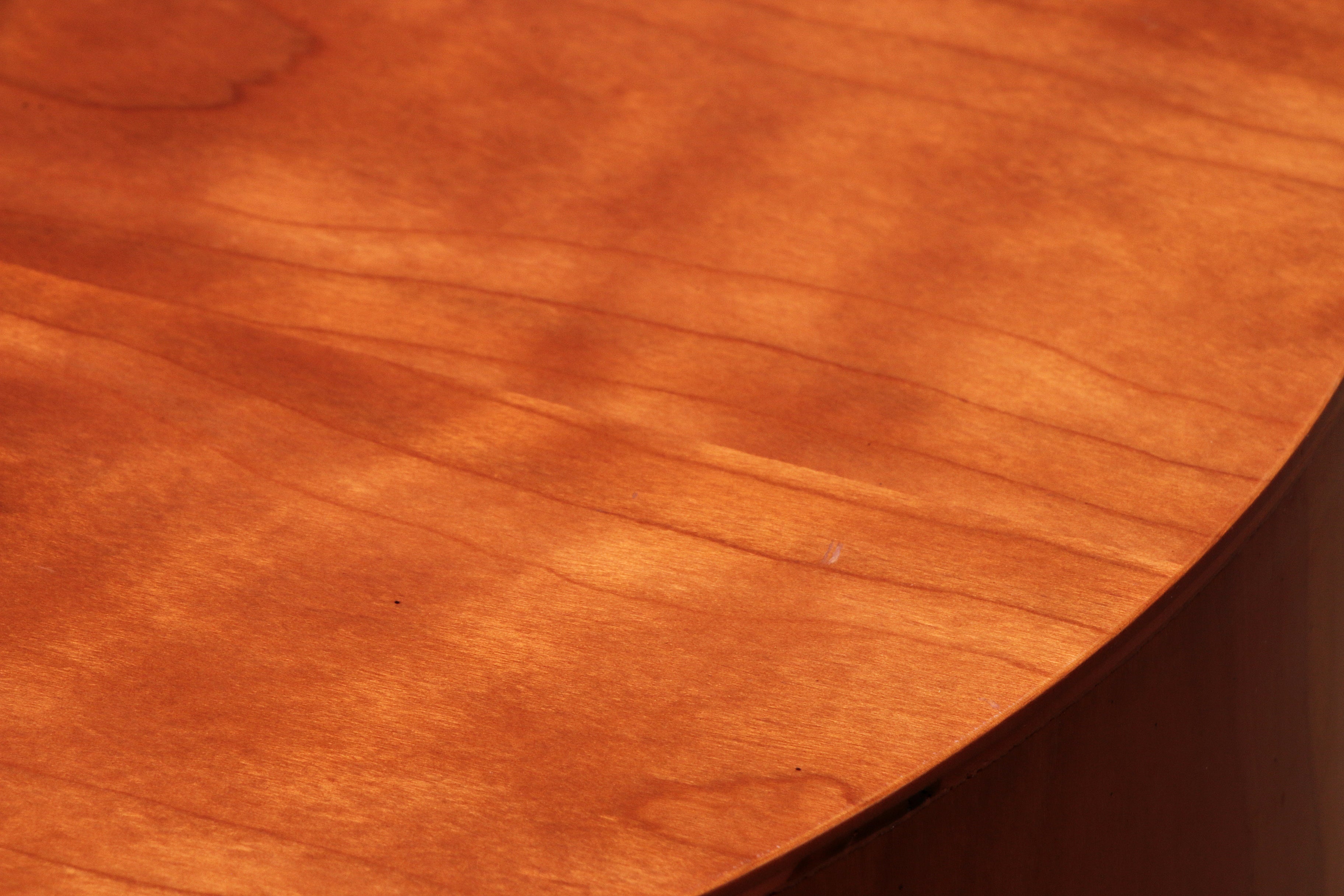 Mooie houten bijzettafel met vintage jaren 70