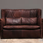 Luxurious Vintage Leather Sofa by Gerard van der Berg for Montis