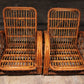 Vintage French Bamboo Lounge set, Paul Frankl style, 1960