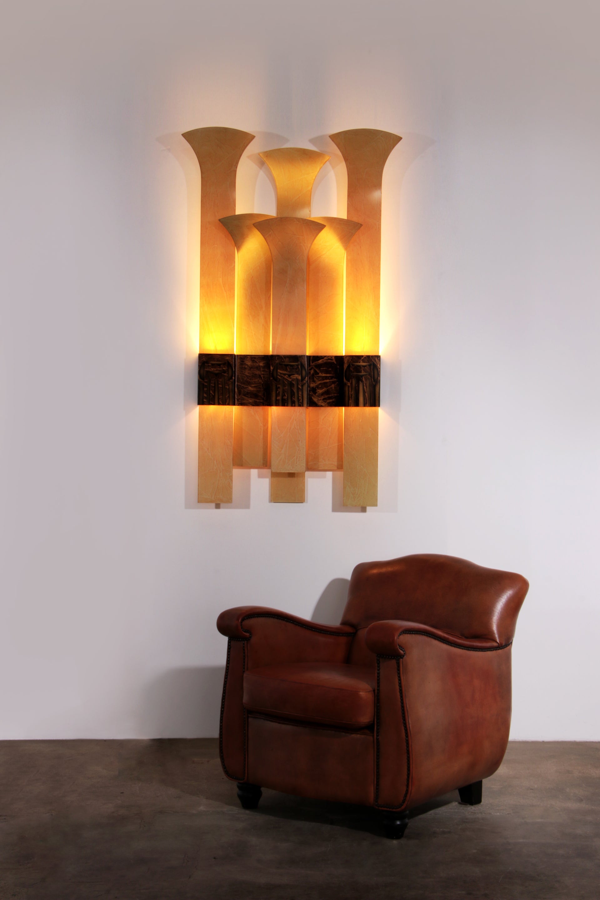 Exclusive Large Art Deco Wall Lamp from Thalia Theater IJmuiden