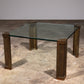 Glass coffee table design by Peter Ghyczy 1970s model T14