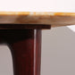 Stylish Console with Mustard Veined Marble Top by Ezio Minotti