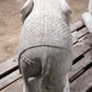 Handcrafted 2 Large Marble Elephant Statues