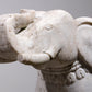 Handcrafted 2 Large Marble Elephant Statues