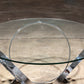 Mid-Century Modern Glass Coffee Table by Knut Hesterberg