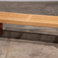 Mid Century Modern Bench, by derk Jan de Vries in wood, Netherlands 1960