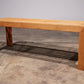 Mid Century Modern Bench, by derk Jan de Vries in wood, Netherlands 1960