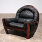 Luciano Frigerio "Rancero" Leather Lounge Chair -