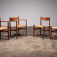 Dining Chairs by Hans Wegner for Carl Hansen & Søn,Denmark 2 CH37 and 2 CH36