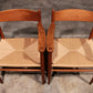 Dining Chairs by Hans Wegner for Carl Hansen & Søn,Denmark 2 CH37 and 2 CH36