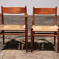 Dining Chairs by Hans Wegner for Carl Hansen & Søn,Denmark 2 CH37 and 2 CH36