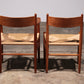 Dining Chairs by Hans Wegner for Carl Hansen & Søn,Denmark 2 CH37 and 2 CH36