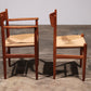 Dining Chairs by Hans Wegner for Carl Hansen & Søn,Denmark 2 CH37 and 2 CH36