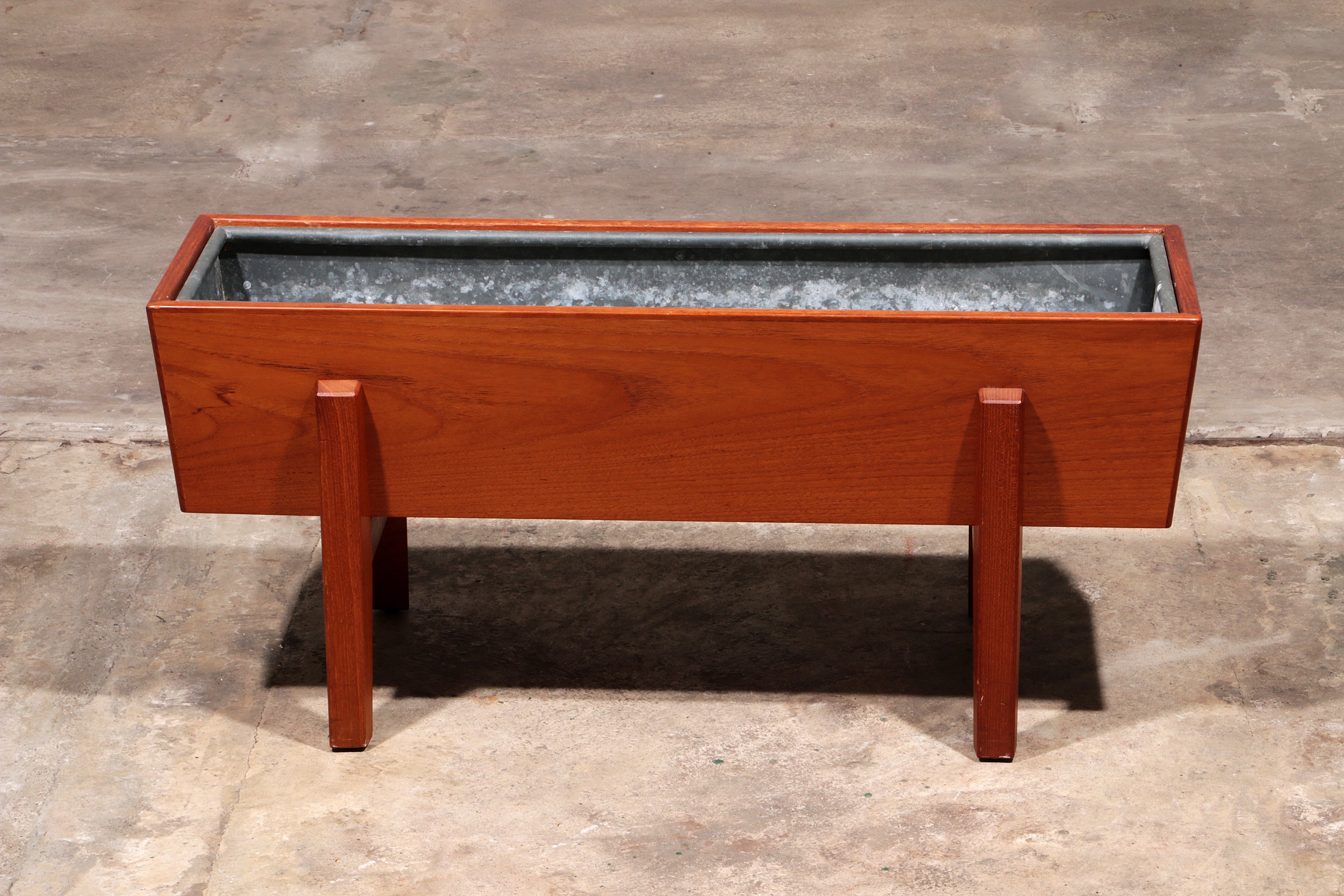 Elegant Danish Design Wooden Planter Box