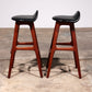 Erik Buch Teak bar stools 1960 Denmark