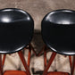 Erik Buch Teak bar stools 1960 Denmark