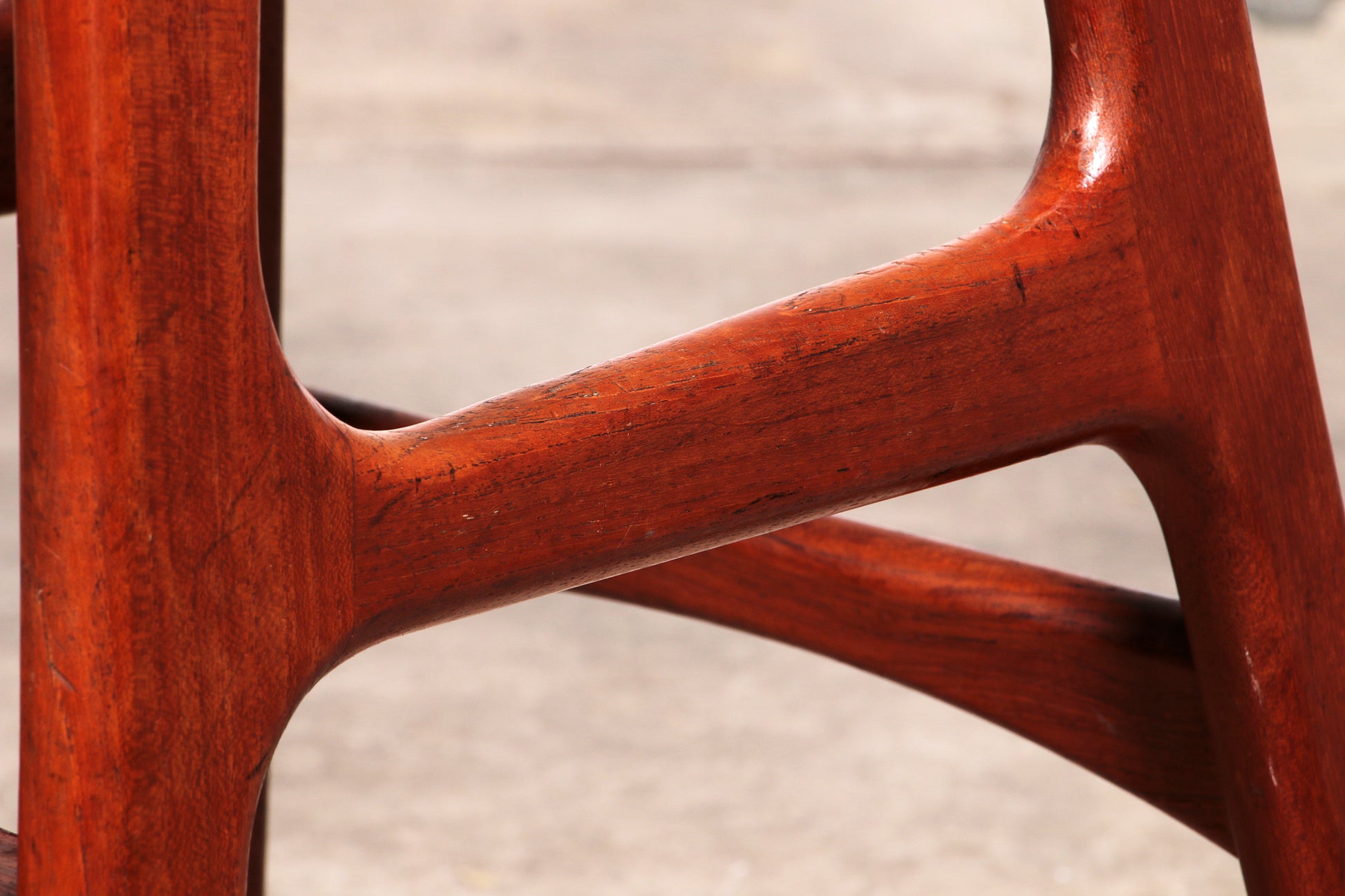 Erik Buch Teak bar stools 1960 Denmark