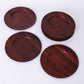 Vintage Danish Plywood Rosewood and Teak Plates from Morsbak, 1960s, Set of 14