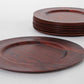 Vintage Danish Plywood Rosewood and Teak Plates from Morsbak, 1960s, Set of 14
