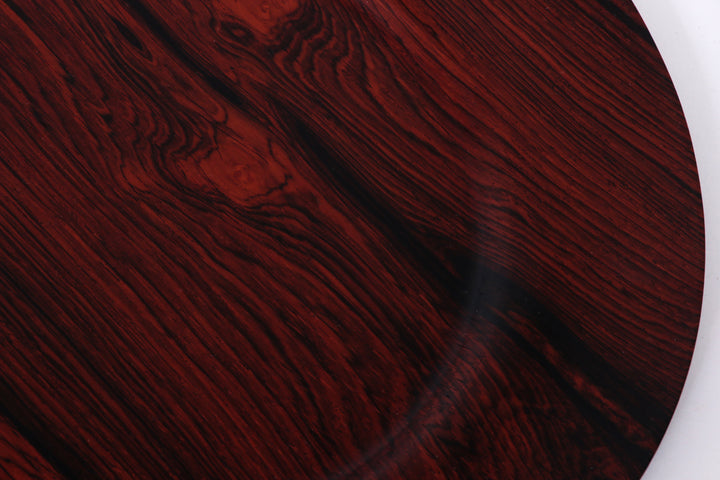 Vintage Danish Plywood Rosewood and Teak Plates from Morsbak, 1960s, Set of 14
