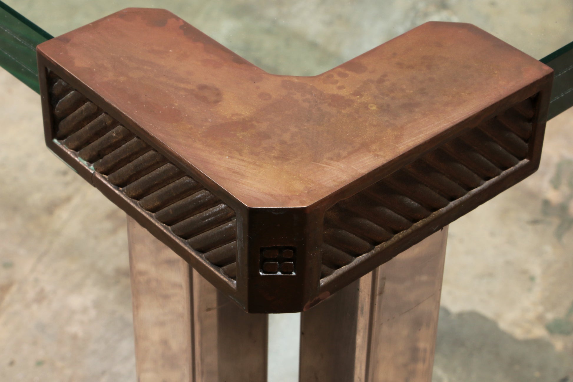 Elegant Midcentury Side Table by Peter Ghyczy
