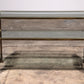 Giovanni Santoni Console made off brass and glass 1970 Italy