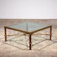  Gilded Iron Coffee Table by Giovanni Banci, Italy 1970
