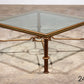  Gilded Iron Coffee Table by Giovanni Banci, Italy 1970
