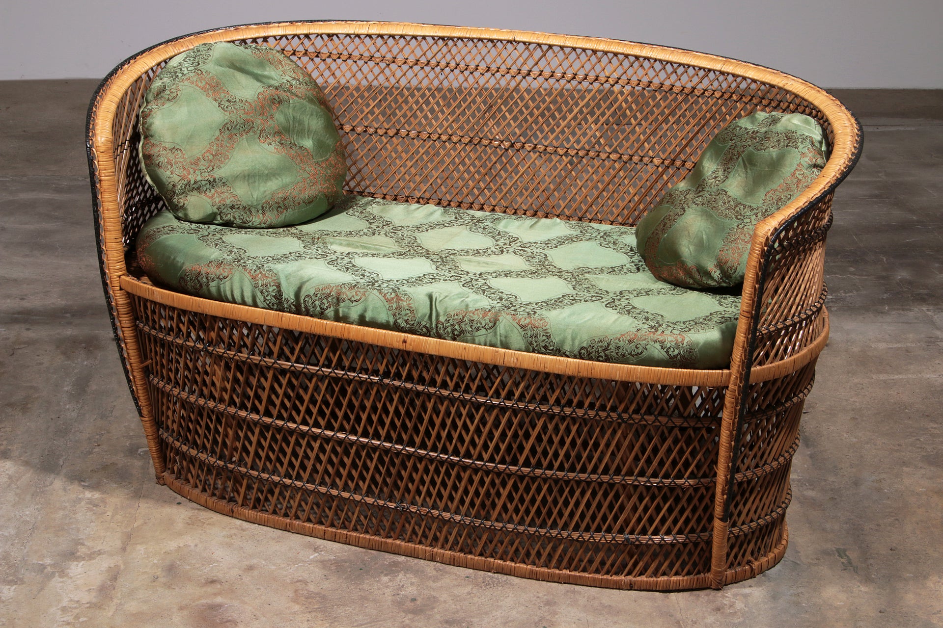 Frans bankje stijl Bohemian 1970