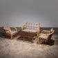 Vintage Bamboo Furniture Set by Jordan Brown,1970