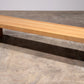 French Design oak bench, beautiful sleek model,1960
