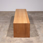 French Design oak bench, beautiful sleek model,1960
