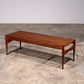 Vintage Bench Walnut by Gio Ponti made by Fratelli Reguitti, 1950s